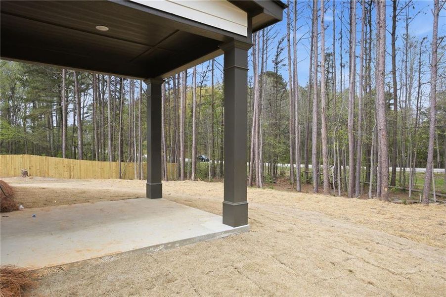 Exterior details and patio area of a home in , Dallas (Image 22).