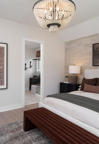 Image 14 representing the Juniper by Tri Pointe Homes in Treeline, Justin, TX.