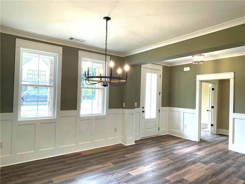 Spacious, unfurnished interior of a new home in , Monroe (Image 23).