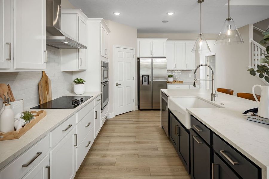 Representative furnished interior of a home built from the Alexandria by Risewell Homes in Brack Ranch, St. Cloud (Image 4).
