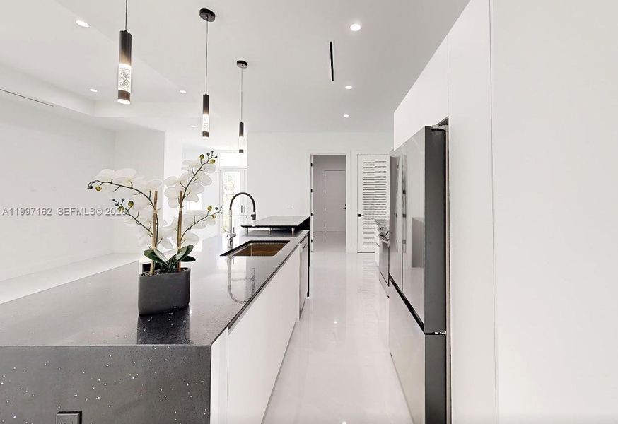 Furnished interior view inside a new home in , Naples (Image 12).