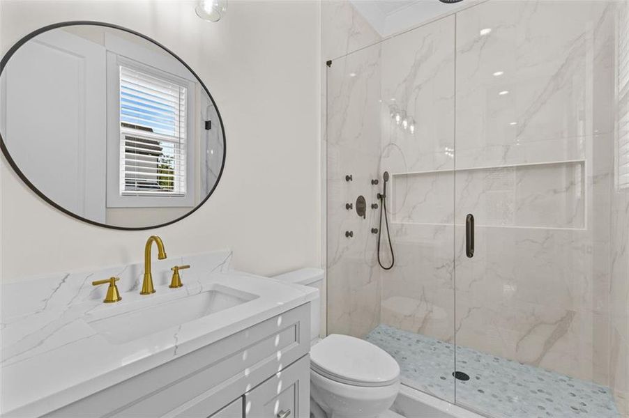 Furnished interior view inside a new home in , Winder (Image 58).