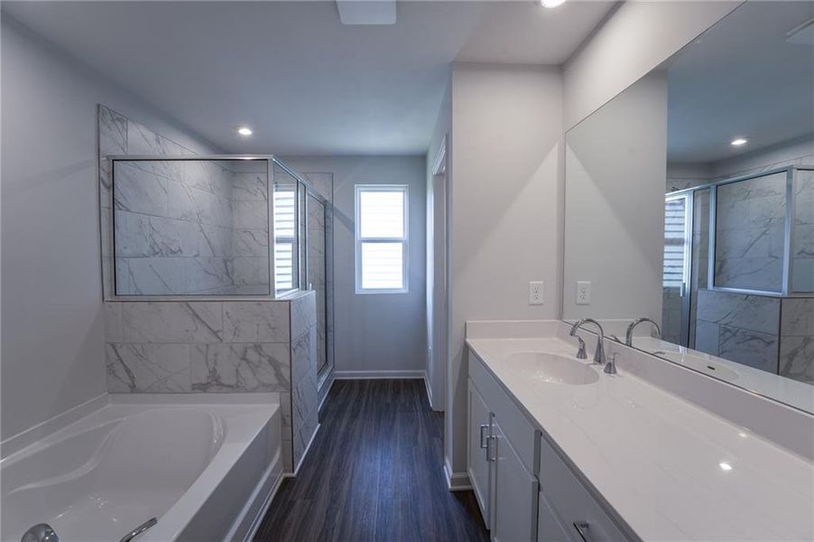 Furnished interior view inside a new home in , Lilburn (Image 7). Furnished interior view inside a new home in , Lilburn (Image 7).