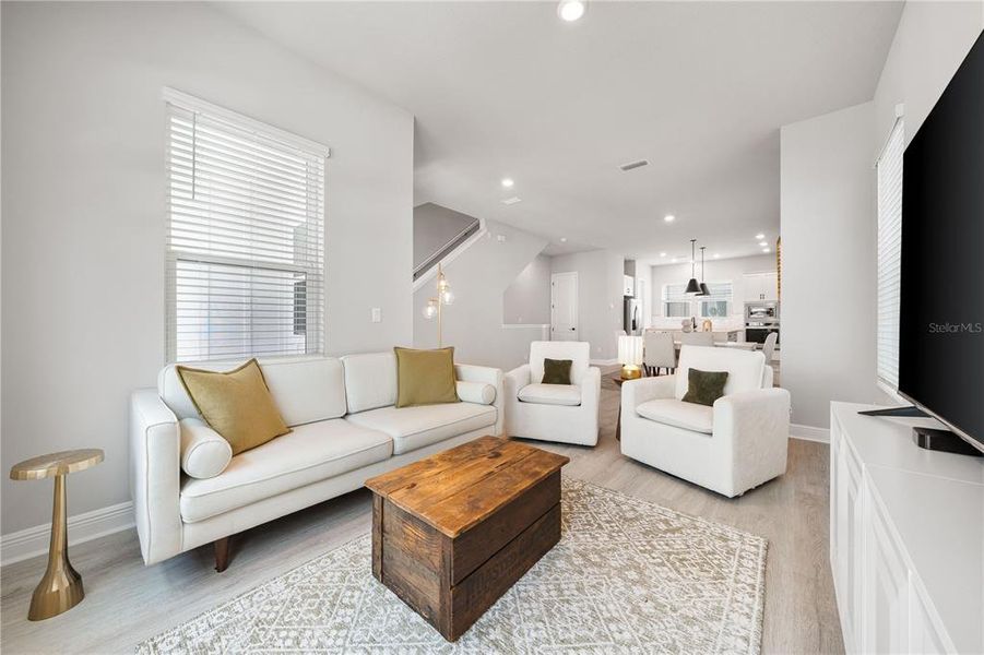 Furnished interior view inside a new home in , Sarasota (Image 41).