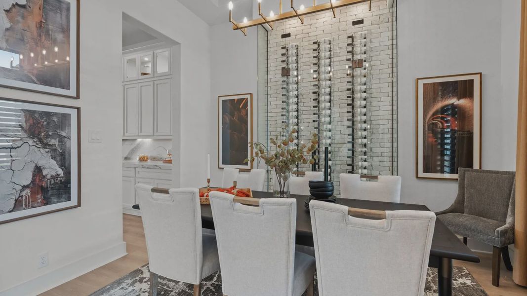 Representative furnished interior of a home built from the Savara by Chesmar Homes in Feathergrass, Florence (Image 5).