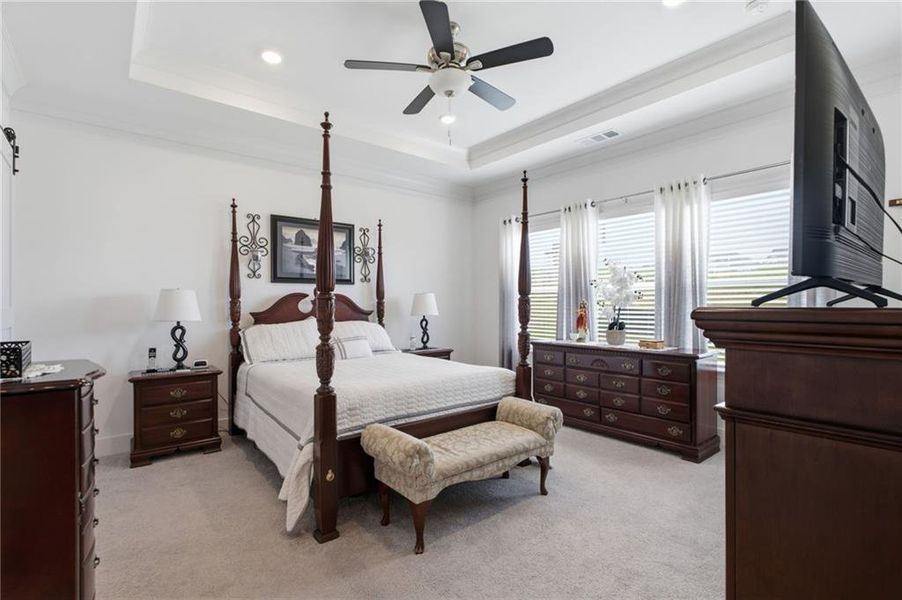 Furnished interior view inside a new home in The Court at Gainesville Township, Gainesville (Image 31).