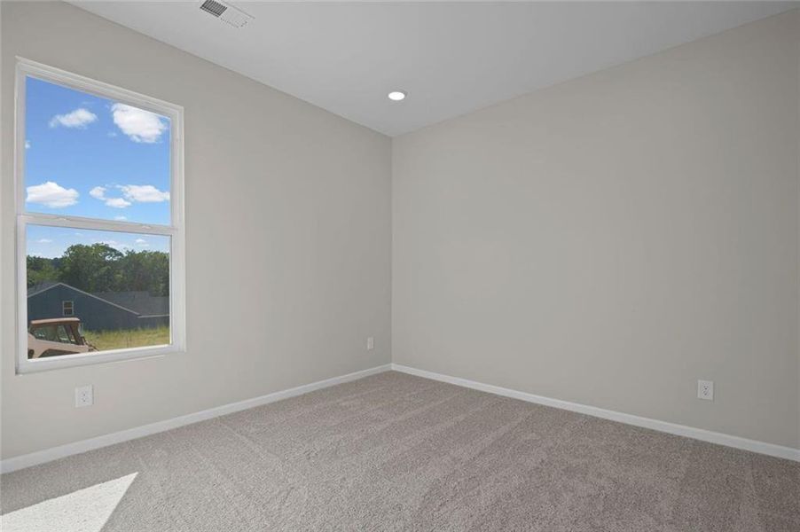 Spacious, unfurnished interior of a new home in Easton Park, Dallas (Image 29).
