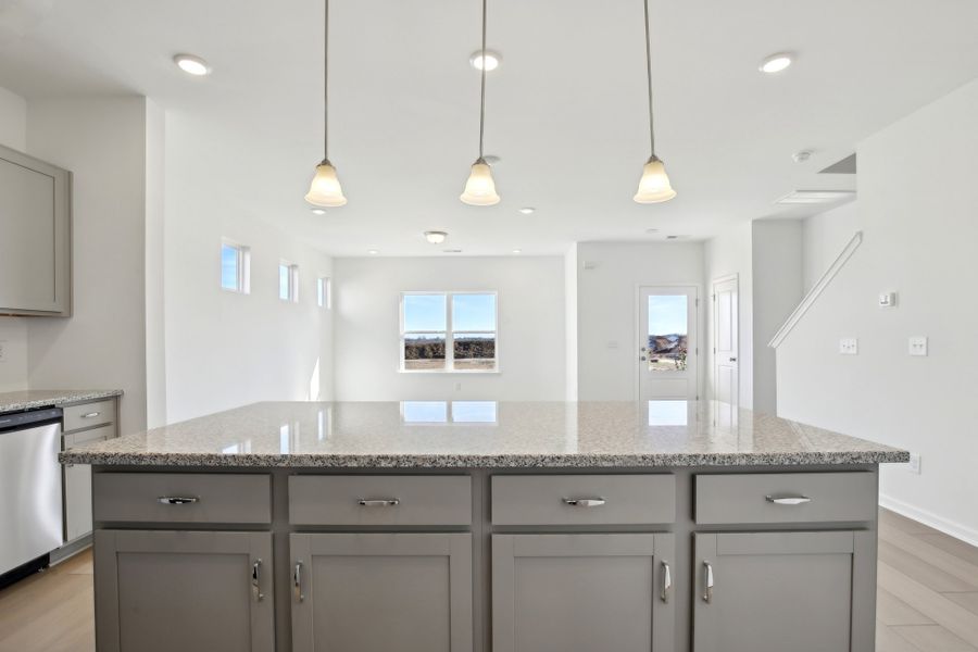 Furnished interior view inside a new home in Wilson Meadows, Clarksville (Image 3).