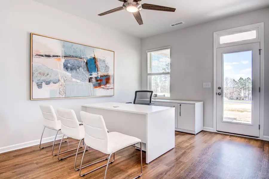 Representative furnished interior of a home built from the Jordan by McKee Homes in Sandy Springs, Aberdeen (Image 8).