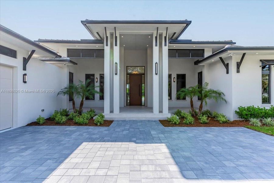 Exterior details and patio area of a home in , Miami (Image 24). Exterior details and patio area of a home in , Miami (Image 24).