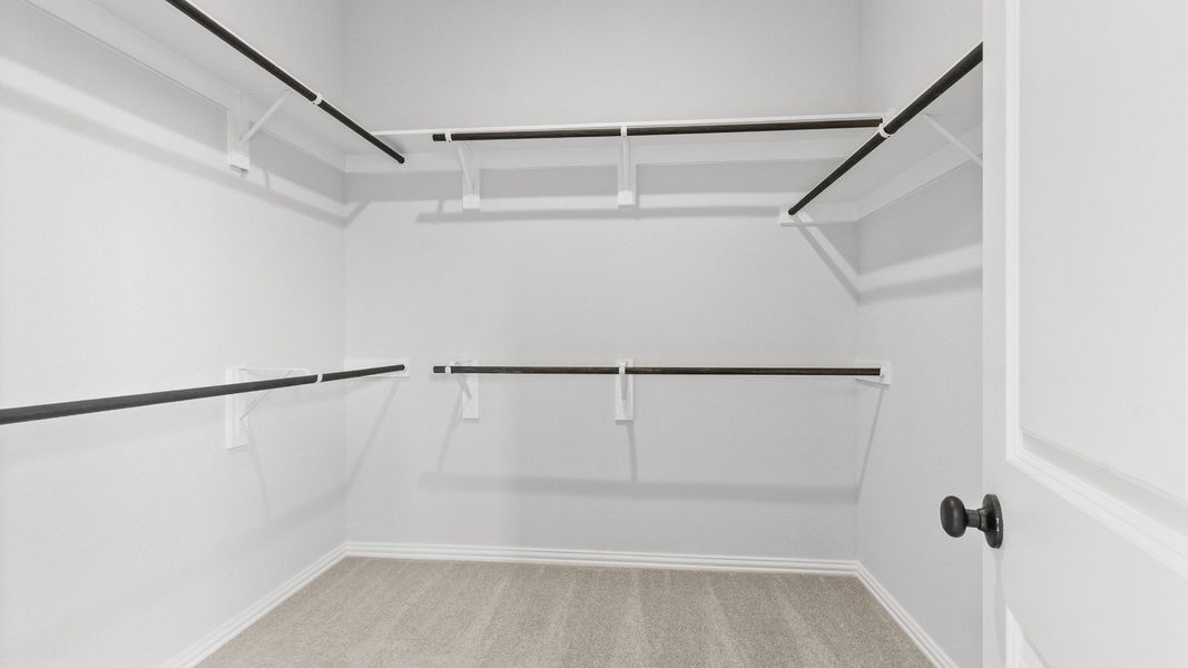 Representative furnished interior of a home built from the Aruba by Brightland Homes in Bridgeland Creekland Village, Cypress (Image 15).