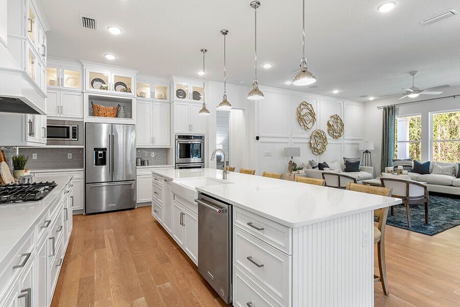 Representative furnished interior of a home built from the Harbor by Mattamy Homes in RiverTown, St. Johns (Image 47).