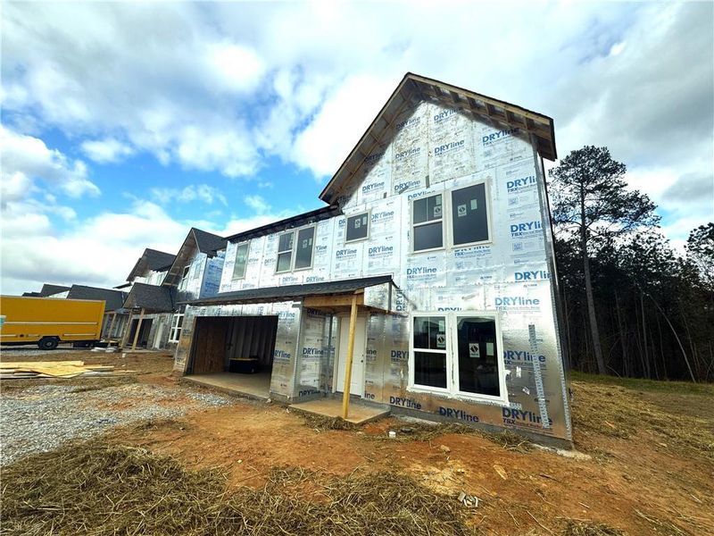 In-progress construction of a new home in Twin Lakes, Hoschton, GA (Image 5).