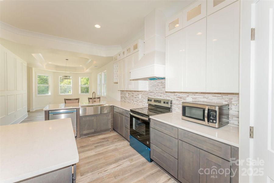 Furnished interior view inside a new home in , Charlotte (Image 7). Furnished interior view inside a new home in , Charlotte (Image 7).