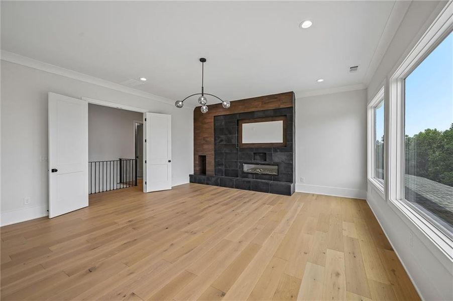 Spacious, unfurnished interior of a new home in , Buford (Image 41).