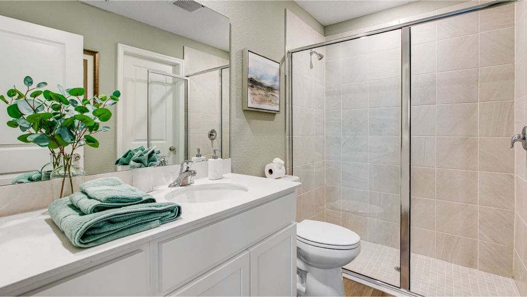 Collier plan owners suite bathroom