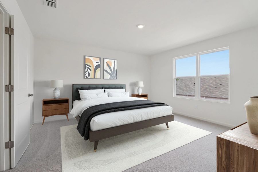 Representative furnished interior of a home built from the Cosmos by Starlight Homes in Chestnut Grove, Douglasville (Image 7).
