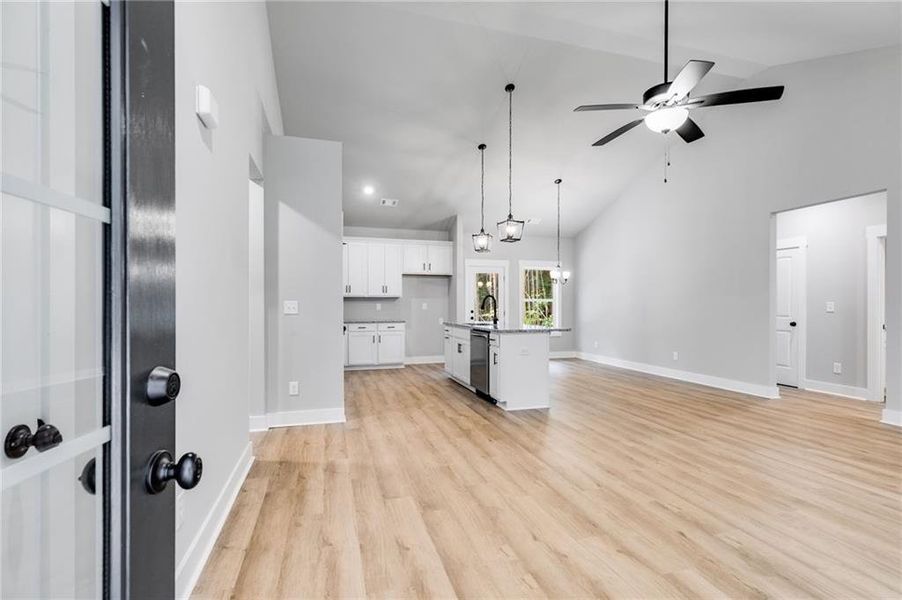 Furnished interior view inside a new home in , Buchanan (Image 36).