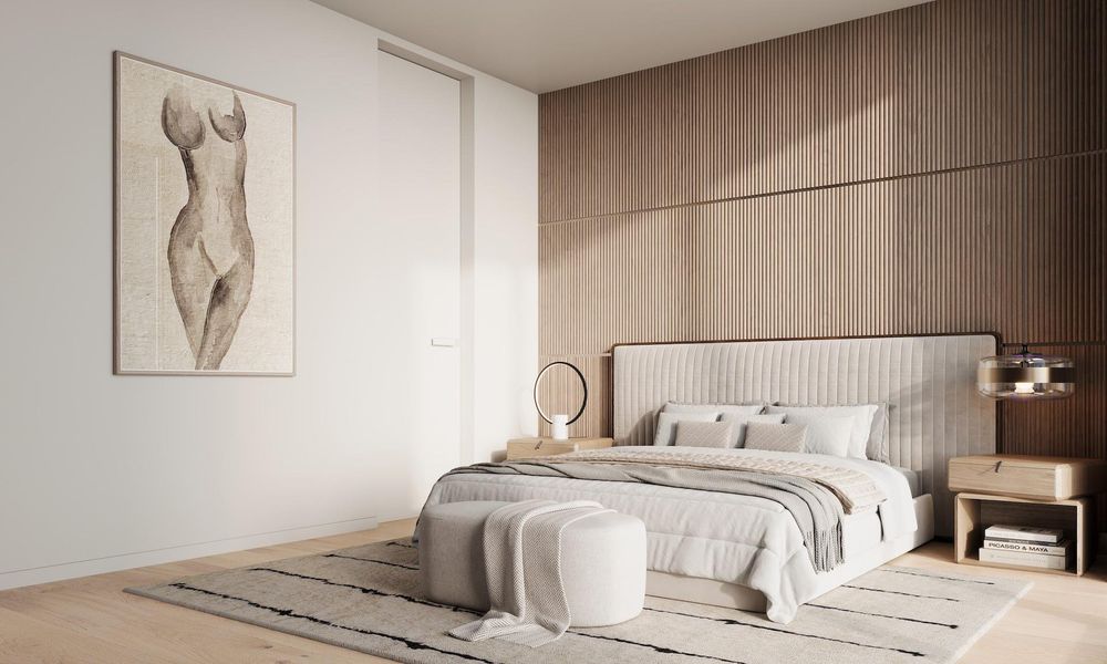 Furnished interior view inside a new home in , Fort Lauderdale (Image 22).