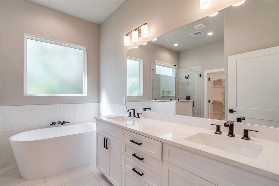 Furnished interior view inside a new home in , Bridgeport (Image 14).
