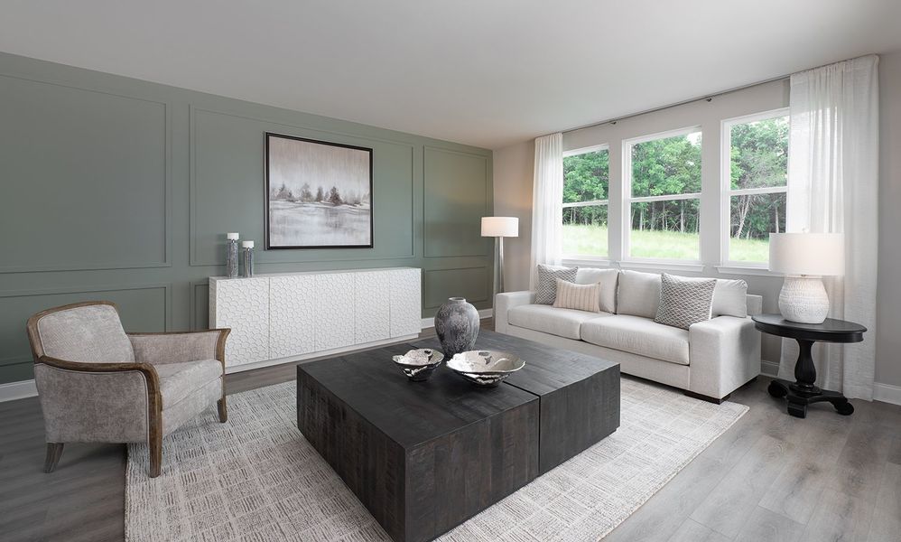 Representative furnished interior of a home built from the Savoy by Ashton Woods in Willow Landing, Mount Juliet (Image 7).