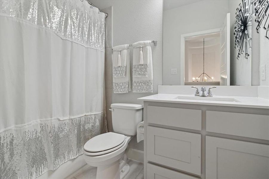 Furnished interior view inside a new home in , Little Elm (Image 6).