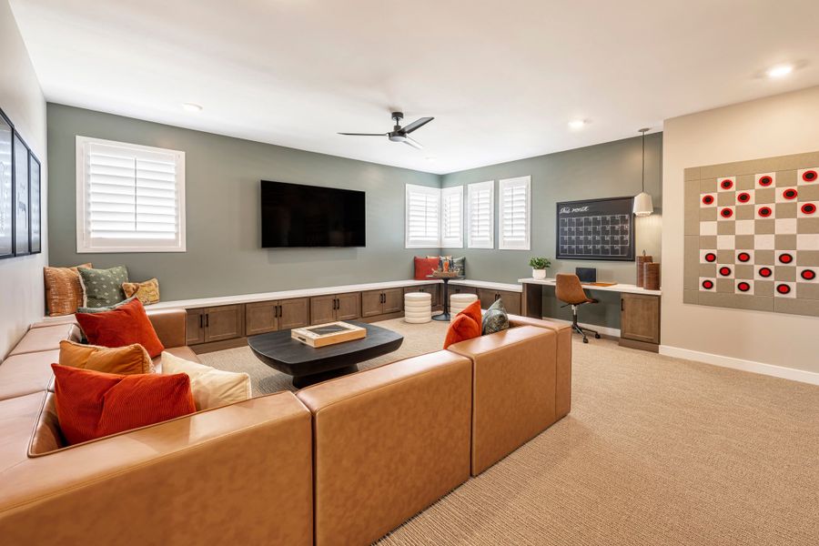 Representative furnished interior of a home built from the Sycamore Plan 4514 by Tri Pointe Homes in Terraza, San Tan Valley (Image 15).
