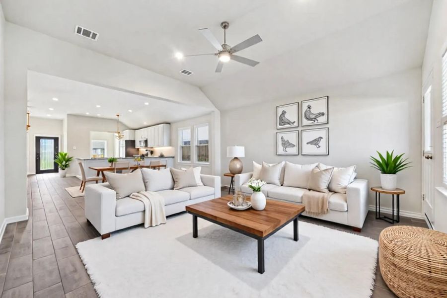 Beautiful 1 story 3 bedroom 2 bathroom like new condition! Fridge stays *Virtual stage*