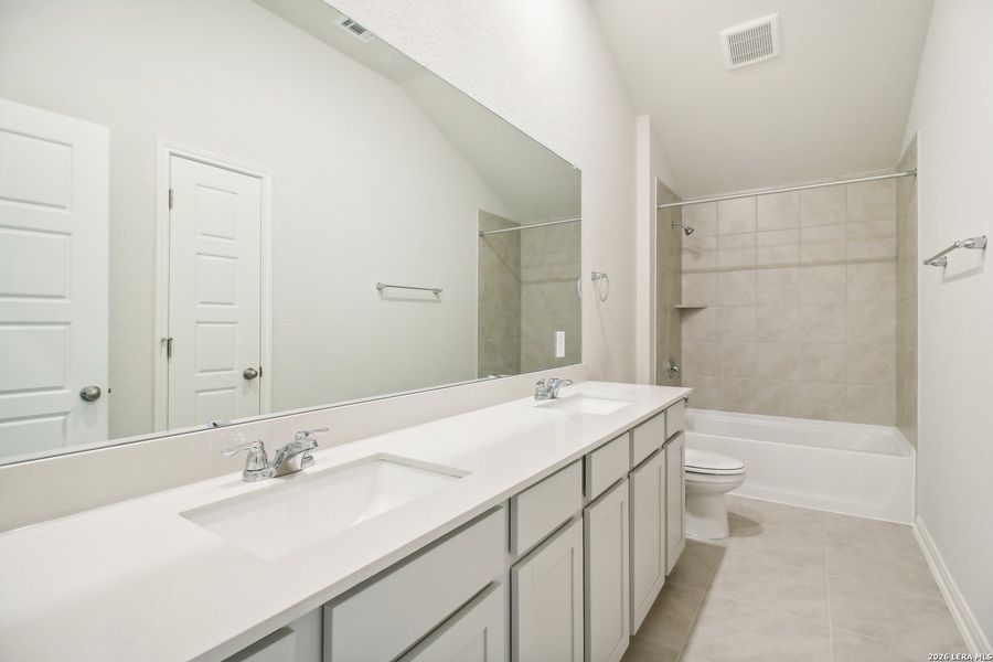 Furnished interior view inside a new home in , San Antonio (Image 13).