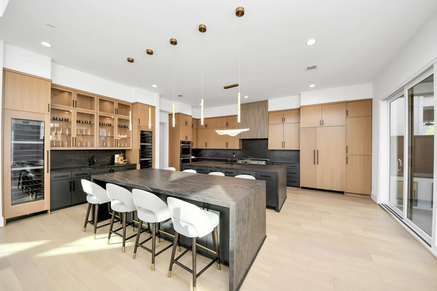 Furnished interior view inside a new home in , Houston (Image 38).