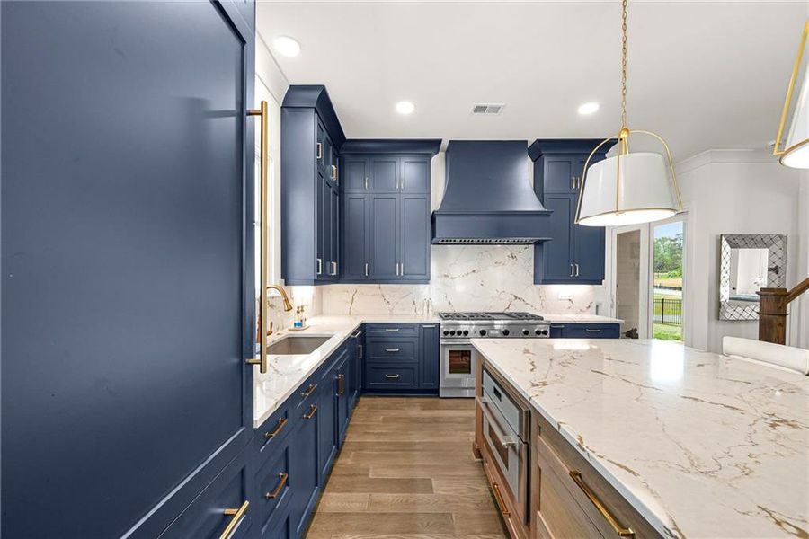 Furnished interior view inside a new home in , Milton (Image 17).