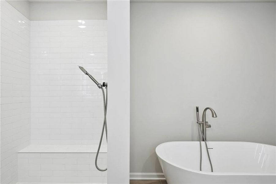 Close-up of interior finishes inside a home in The Enclave Townhomes, Hampton (Image 11).