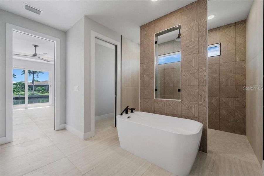 Furnished interior view inside a new home in , Punta Gorda (Image 11).