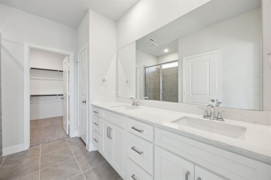 Furnished interior view inside a new home in Sicily, Princeton (Image 10).