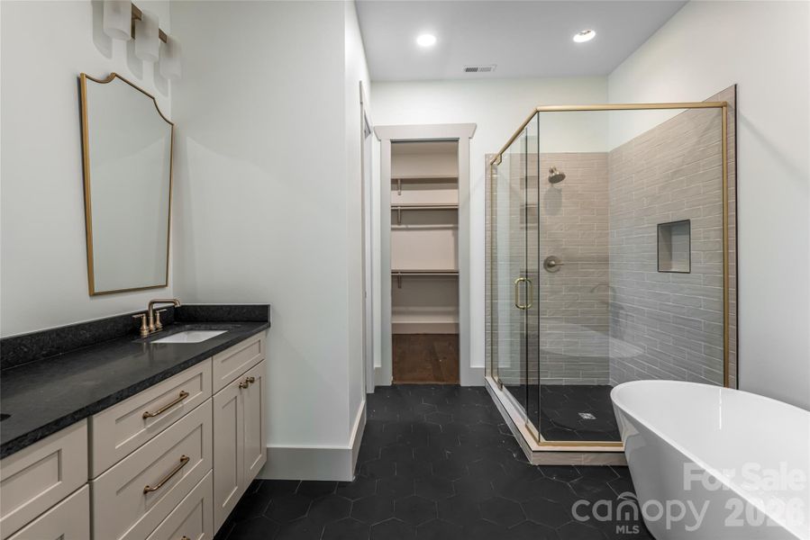 Primary suite bathroom