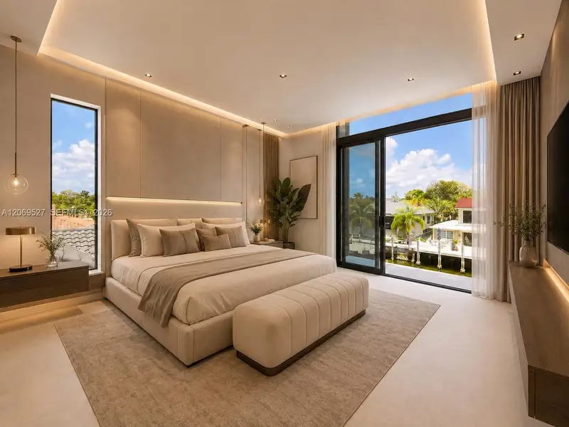 Furnished interior view inside a new home in , Pompano Beach (Image 7). Furnished interior view inside a new home in , Pompano Beach (Image 7).