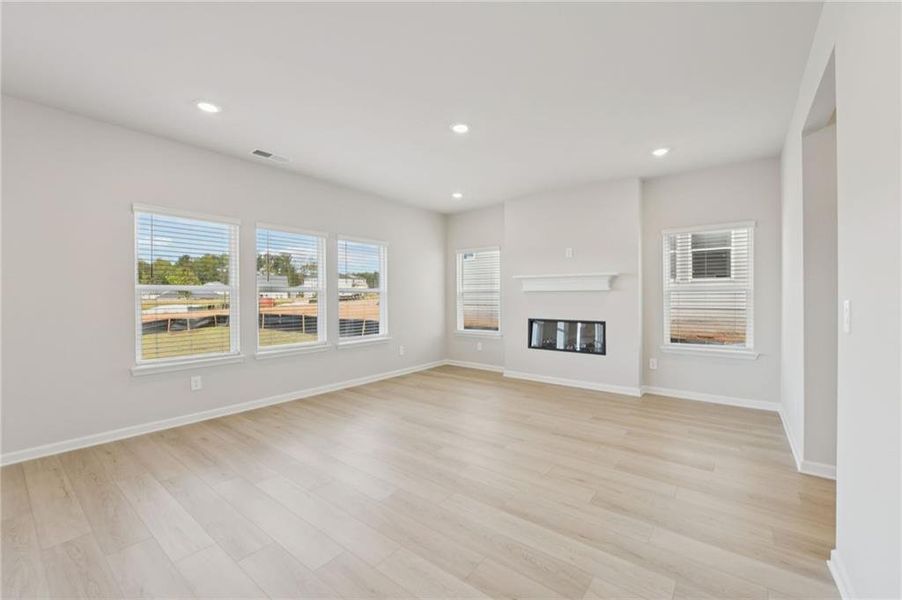 Spacious, unfurnished interior of a new home in Vines at Mill Creek - Estate Series, Braselton (Image 21). Spacious, unfurnished interior of a new home in Vines at Mill Creek - Estate Series, Braselton (Image 21).
