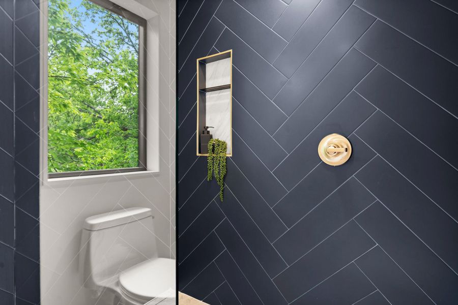 Close-up of interior finishes inside a home in , Austin (Image 18).
