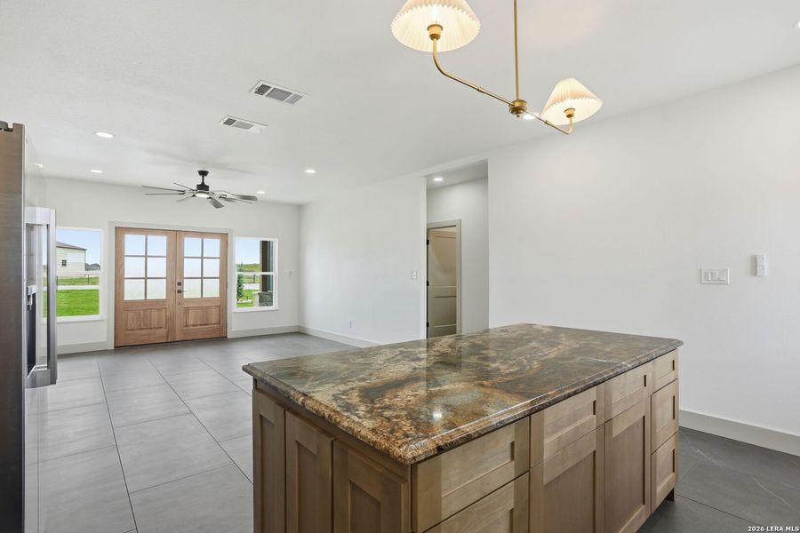 Furnished interior view inside a new home in , La Vernia (Image 7). Furnished interior view inside a new home in , La Vernia (Image 7).