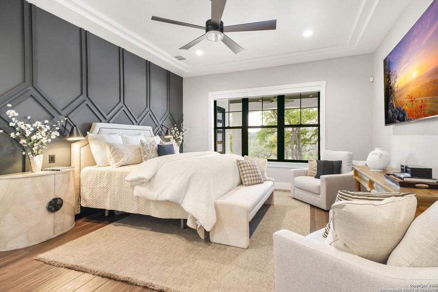 Furnished interior view inside a new home in , Bulverde (Image 7).