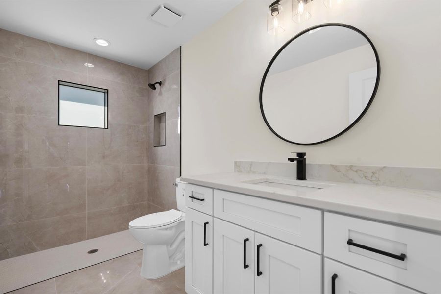 Furnished interior view inside a new home in , Fort Pierce (Image 16). Furnished interior view inside a new home in , Fort Pierce (Image 16).