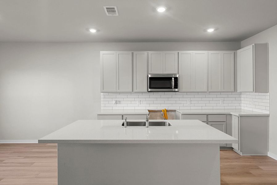 Furnished interior view inside a new home in Creekhaven, Rosharon (Image 11).