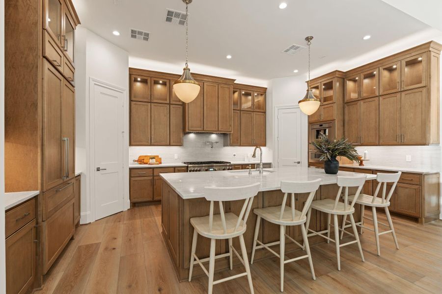 Furnished interior view inside a new home in , Houston (Image 16).