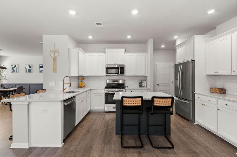 Furnished interior view inside a new home in Lindera Preserve at Cane Bay Plantation, Summerville (Image 27).