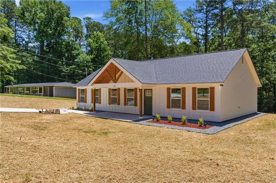 Exterior details and patio area of a home in , Cartersville (Image 15).