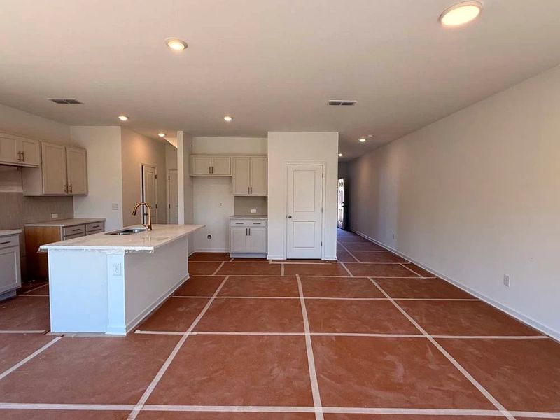 Family Room Construction Progress