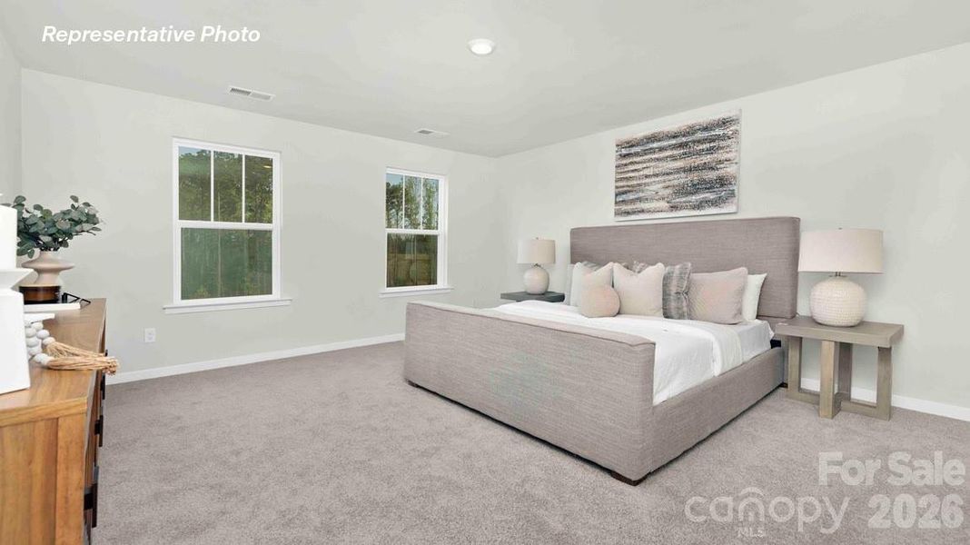 Furnished interior view inside a new home in Cline Village, Conover (Image 9). Furnished interior view inside a new home in Cline Village, Conover (Image 9).