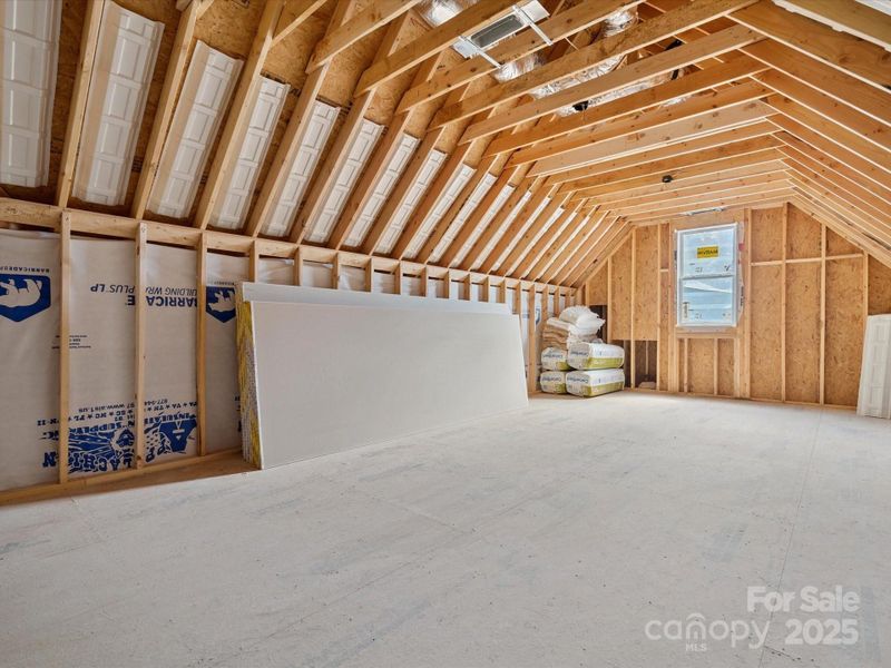 heated and cooled unfinished upper