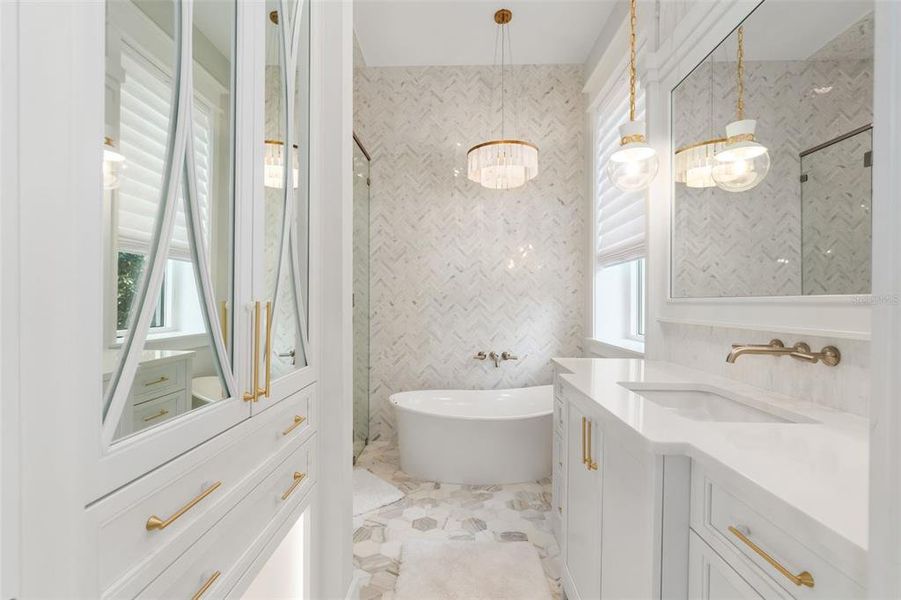 Furnished interior view inside a new home in , Gainesville (Image 11).