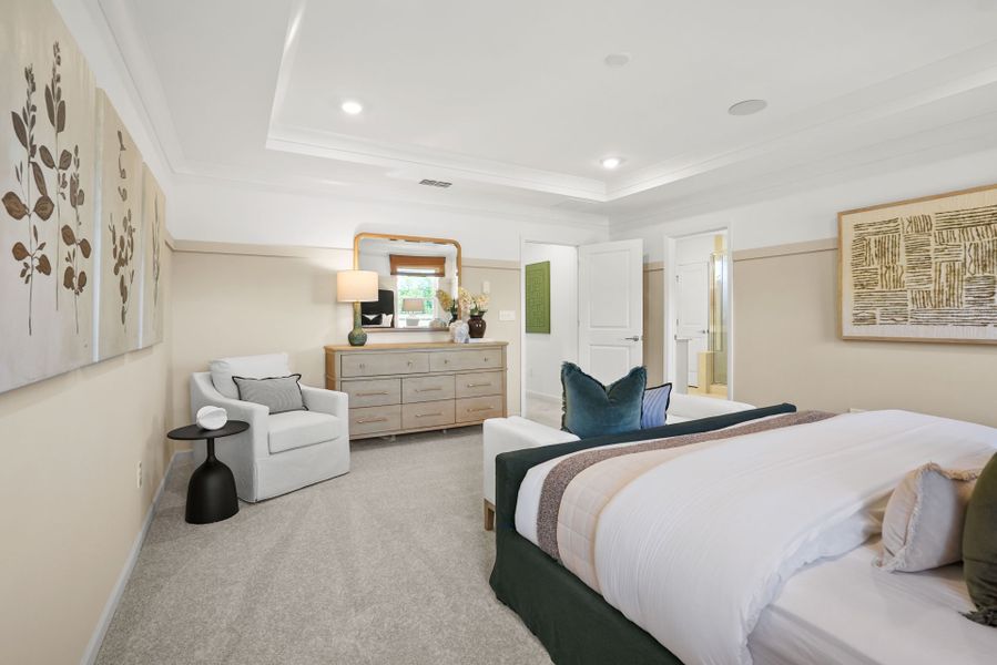 Representative furnished interior of a home built from the Marshall by Pulte Homes in Michaux Gardens, Belmont (Image 46). Representative furnished interior of a home built from the Marshall by Pulte Homes in Michaux Gardens, Belmont (Image 46).